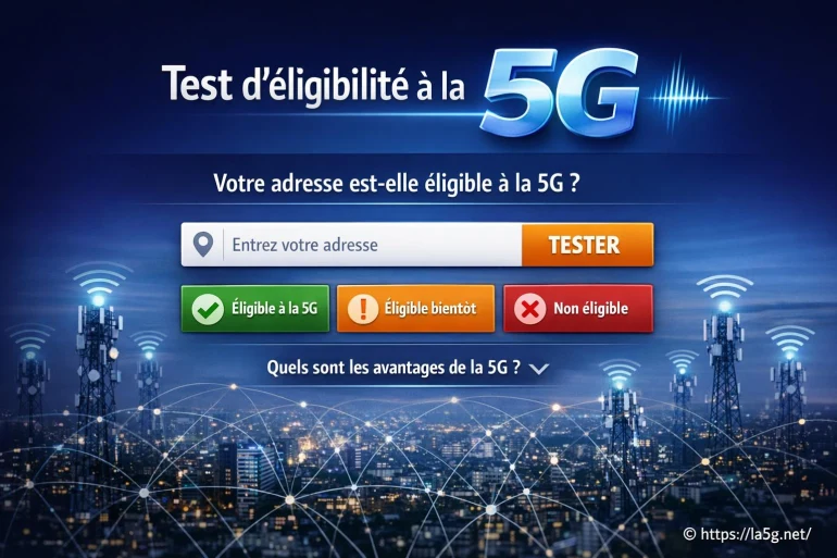 Test d'éligibilité à la 5G