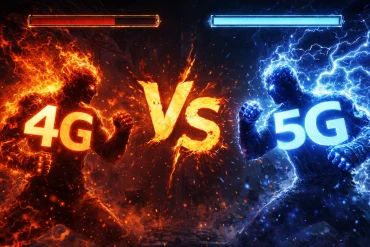 La 5G par rapport à la 4G