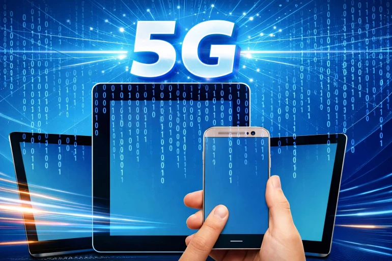 Test de débit 5G