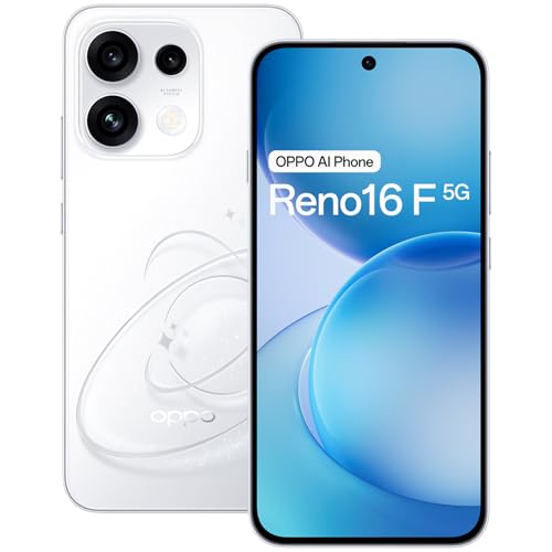 OPPO Reno16 F 5G Smartphone 8+256GB 6500mAh 120Hz 50MP, Pop 