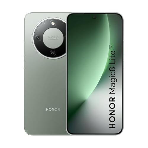 HONOR Magic8 Lite 5G 8 Go - 256 Go Vert (Vert Forêt) Double 