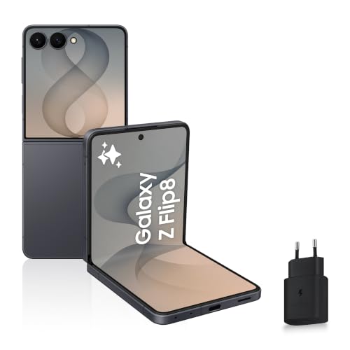 Samsung Galaxy Z Flip8, Smartphone avec IA, 256 Go, Graphite