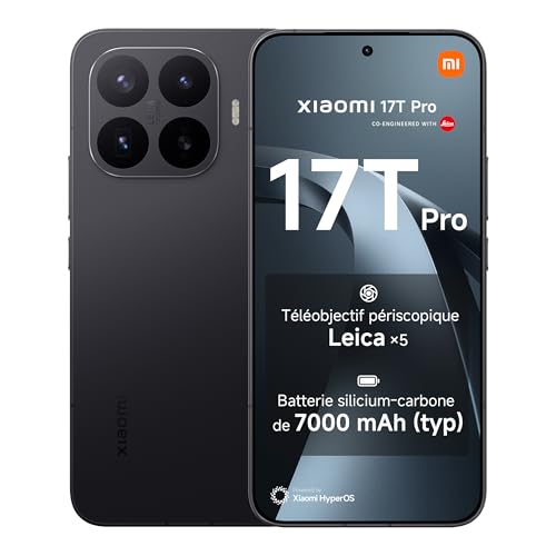 XIAOMI 17T Pro Smartphone 12+512 Go Téléobjectif Leica x5 - 