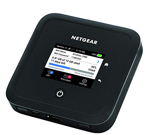 NETGEAR Routeur 5G SIM WiFi 6 (MR5200), Routeur Mobile 5G Wi