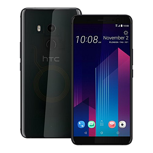 HTC U11 Plus 128GB/6GB Smartphone débloqué Noir Translucide