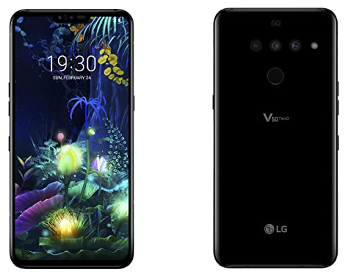 LG V50 ThinQ 5G - Smartphone 128GB, 6GB RAM, Single Sim, Bla